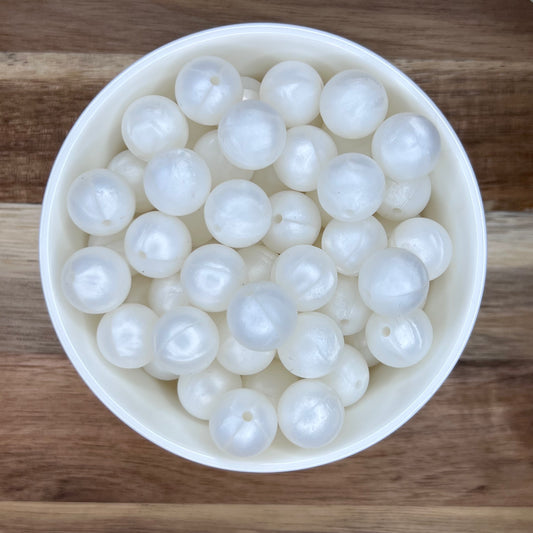 Pearl White- 15mm Solid