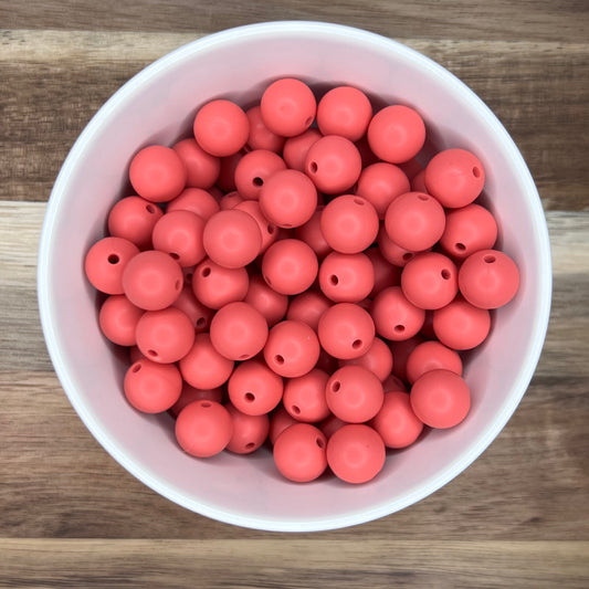 Coral- 12mm Solid Round