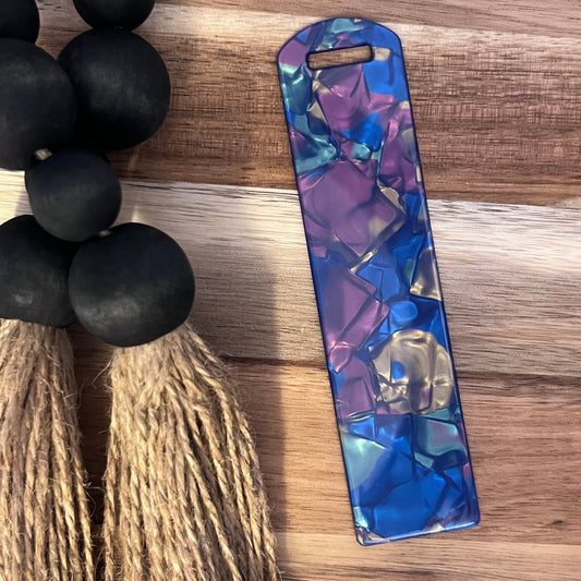 Blue Mosaic Bookmark