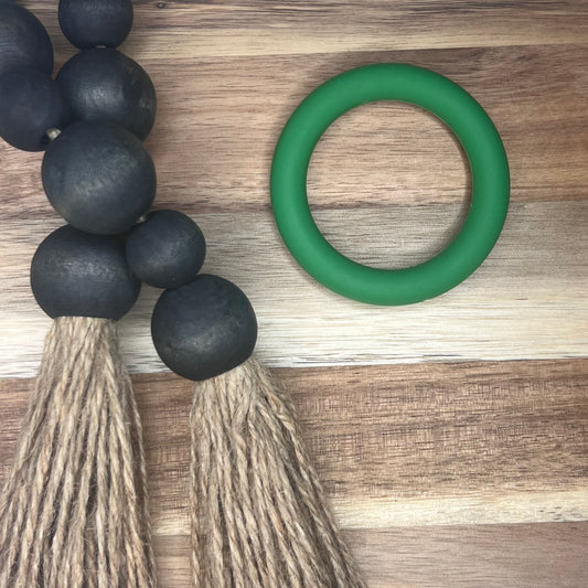 65mm- Green- Solid Ring