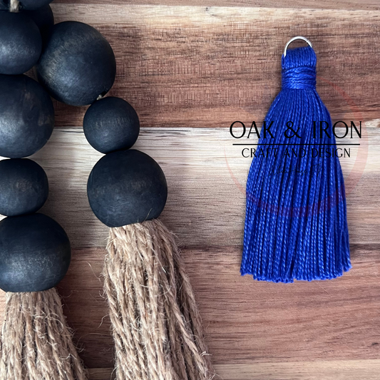 Hand Tied Tassel- Violet