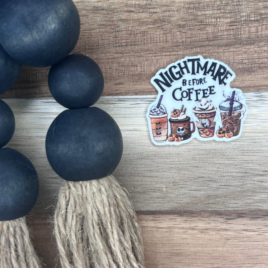 Nightmare Before Coffee Flat Back